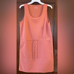 Patagonia Fleetwith Dress. Size Small. Coral.